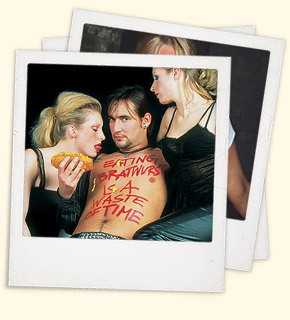 Eating bratwurst is a waste of time!