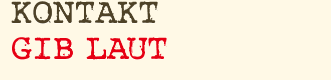 Kontakt - Gib laut