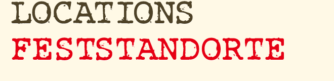 Locations - Feststandorte