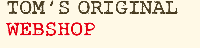 Tom's Events - Webshop